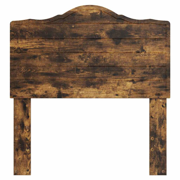 Cabecero con cabecera Roble ahumado 100 cm Madera contrachapada M 4
