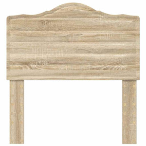 Cabecero con cabecera Roble Sonoma 90 cm Madera contrachapada H