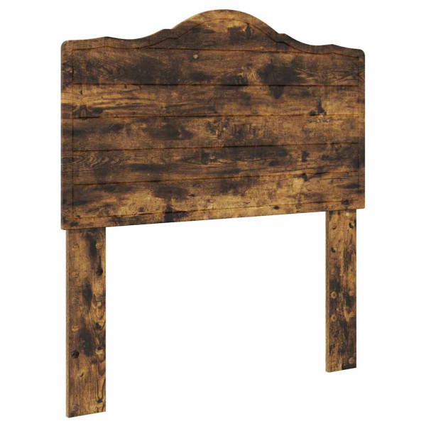 Cabecero con cabecera Roble ahumado 80 cm Madera contrachapada M 2