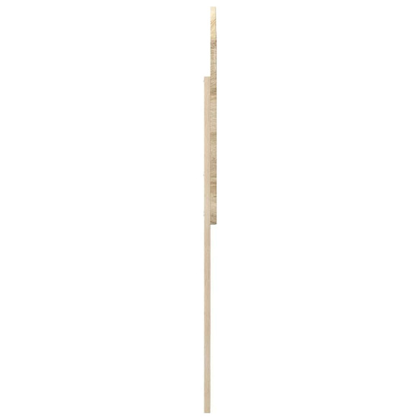 Cabecero con cabecera Roble Sonoma 75 cm Madera contrachapada M 4