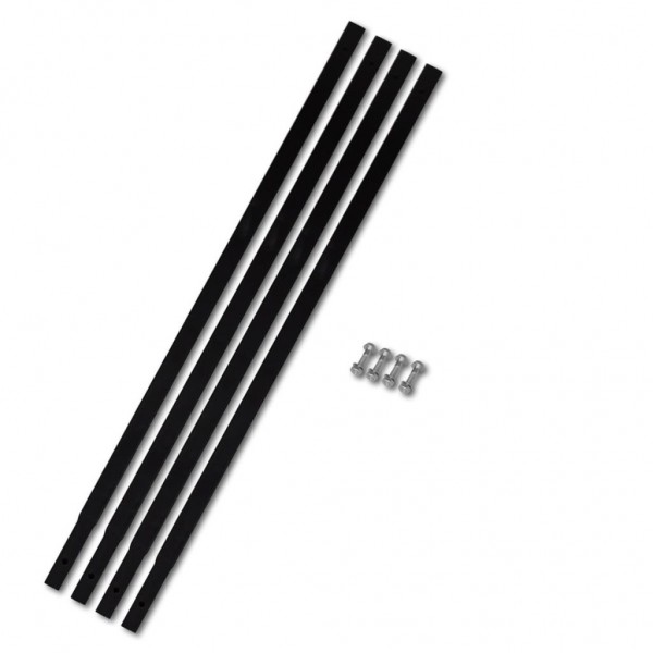 Tubo de Extensión Para Taladro de Tierra 4x1m Conexión Tubo Acero D