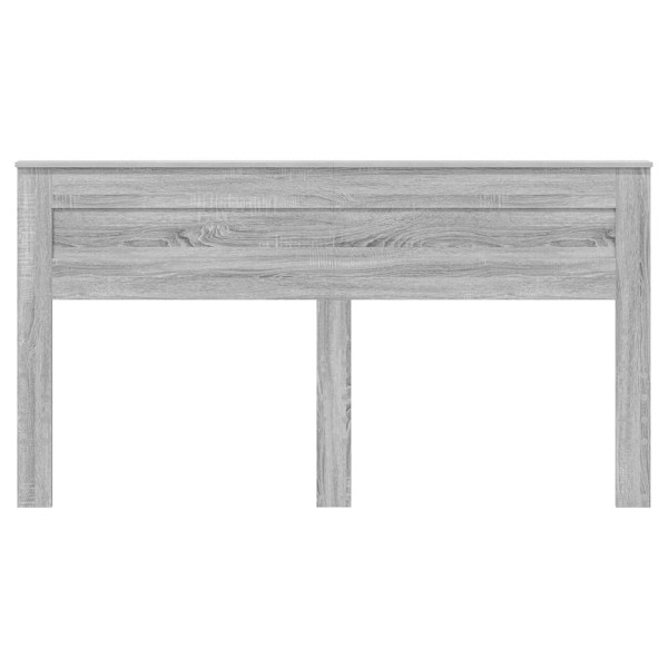 Cabecero con cabecera Gris Sonoma 200 cm Madera contrachapada M 4