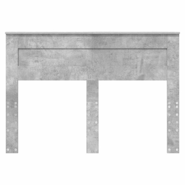 Cabecero con cabecera Gris Concreto 160 cm Madera contrachapada M 4