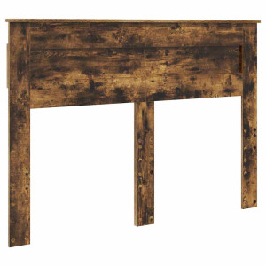 Cabecero con cabecera Roble ahumado 140 cm Madera contrachapada H