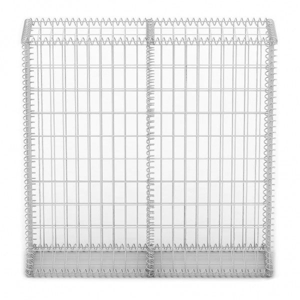 Cesto gabião arame galvanizado 100 x 100 x 30 cm M 3