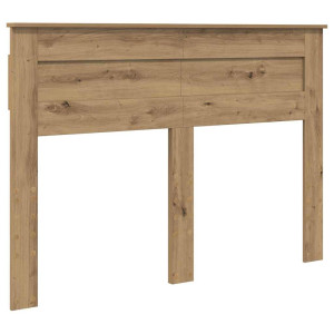 Cabecero Roble artesanal 140 cm Madera contrachapada H