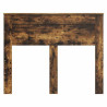 Cabecero con cabecera Roble ahumado 120 cm Madera contrachapada 4