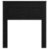 Cabecero con cabecera Roble Negro 100 cm Madera contrachapada 4