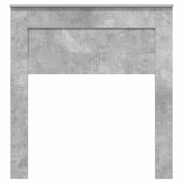 Cabecero con cabecera Gris Concreto 100 cm Madera contrachapada M 4