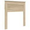 Cabecero con cabecera Roble Sonoma 90 cm Madera contrachapada 2