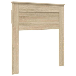 Cabecero con cabecera Roble Sonoma 75 cm Madera contrachapada H