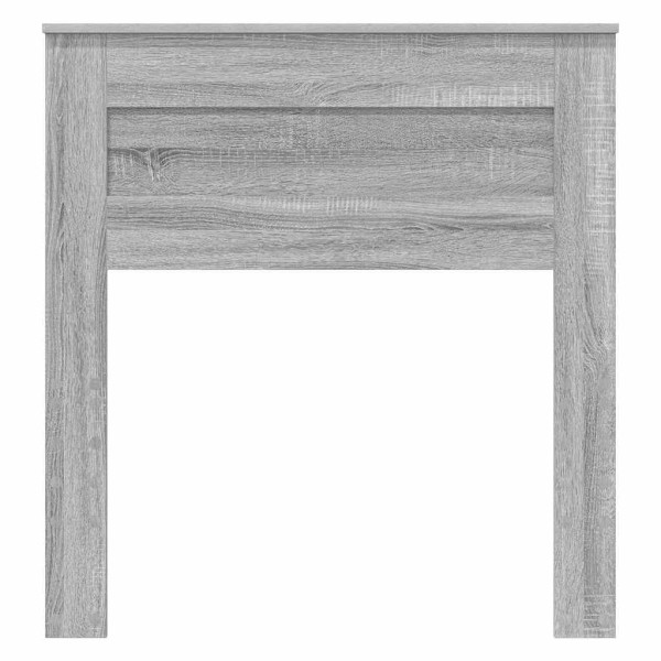 Cabecero con cabecera Gris Sonoma 75 cm Madera contrachapada M 4