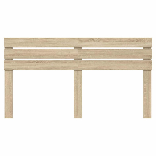 Cabecero con cabecera Roble Sonoma 180 cm Madera contrachapada M 4