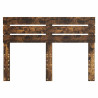 Cabecero con cabecera Roble ahumado 160 cm Madera contrachapada 4