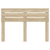 Cabecero con cabecera Roble Sonoma 150 cm Madera contrachapada 4