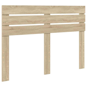 Cabecero con cabecera Roble Sonoma 140 cm Madera contrachapada H