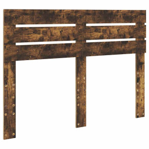 Cabecero con cabecera Roble ahumado 140 cm Madera contrachapada H