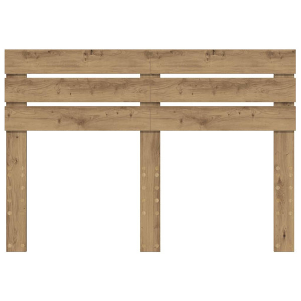 Cabecero Roble artesanal 140 cm Madera contrachapada M 4