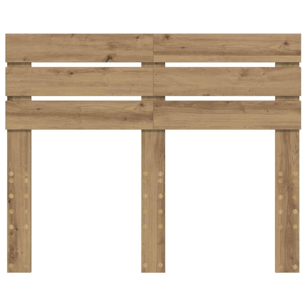 Cabecero Roble artesanal 120 cm Madera contrachapada M 4