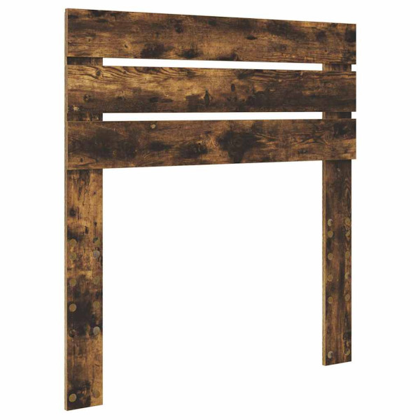 Cabecero con cabecera Roble ahumado 100 cm Madera contrachapada M 2