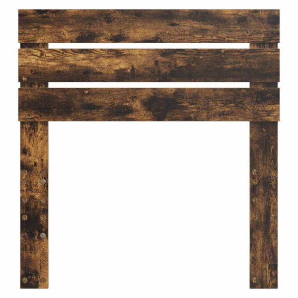 Cabecero con cabecera Roble ahumado 90 cm Madera contrachapada M 4