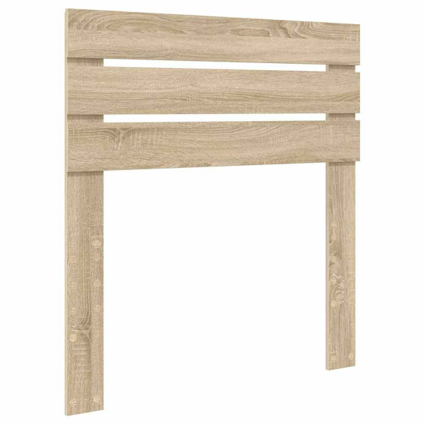 Cabecero con cabecera Roble Sonoma 75 cm Madera contrachapada M 2