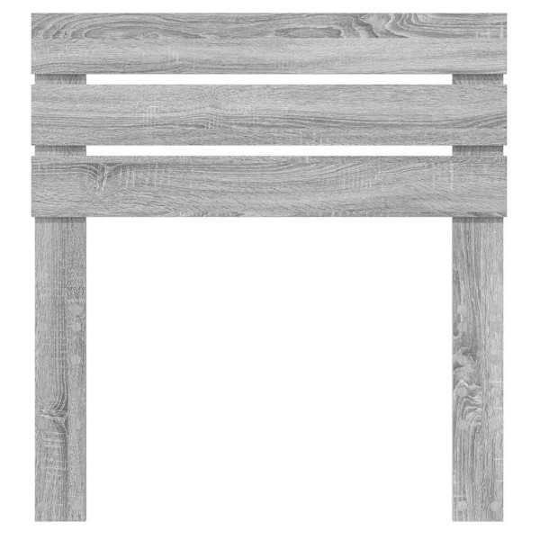 Cabecero con cabecera Gris Sonoma 75 cm Madera contrachapada M 4