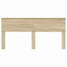 Cabecero con cabecera Roble Sonoma 200 cm Madera contrachapada 4