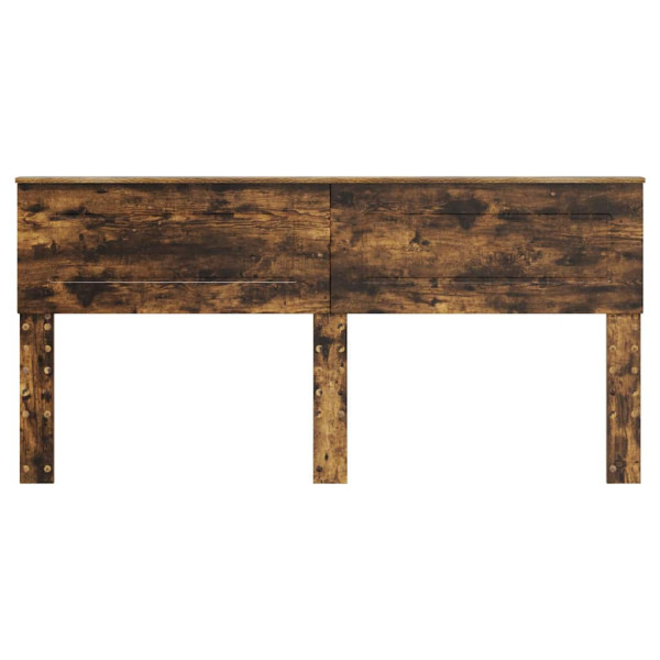 Cabecero con cabecera Roble ahumado 200 cm Madera contrachapada M 4
