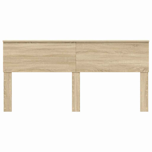 Cabecero con cabecera Roble Sonoma 180 cm Madera contrachapada M 4