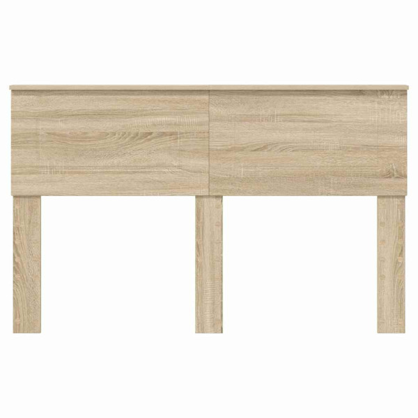 Cabecero con cabecera Roble Sonoma 150 cm Madera contrachapada M 4