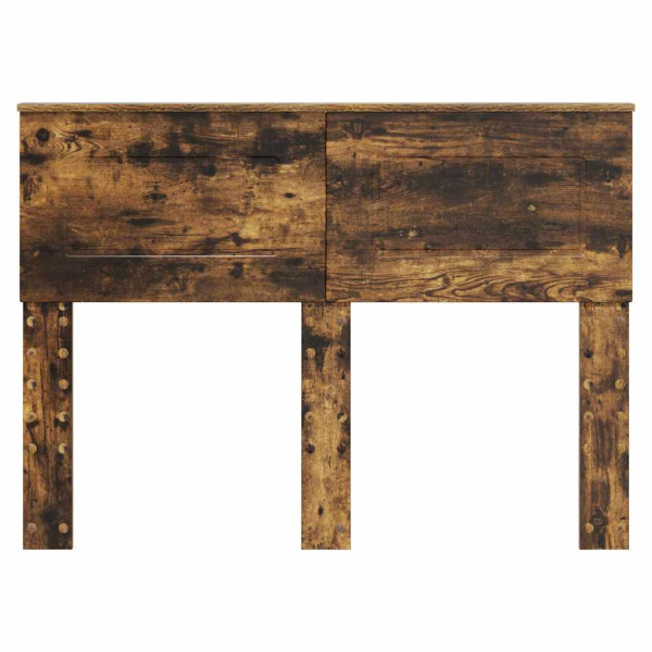 Cabecero con cabecera Roble ahumado 135 cm Madera contrachapada M 4