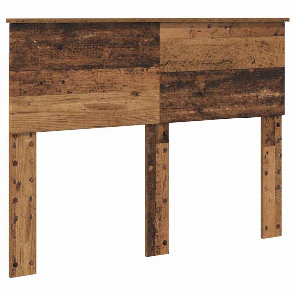 Cabecero con cabecera Madera Vieja 135 cm Madera contrachapada M 2
