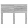 Cabecero con cabecera Gris Sonoma 120 cm Madera contrachapada 4