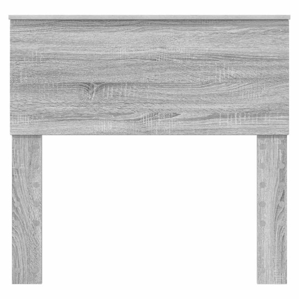Cabecero con cabecera Gris Sonoma 100 cm Madera contrachapada M 4