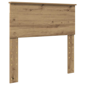 Cabecero Roble artesanal 100 cm Madera contrachapada H