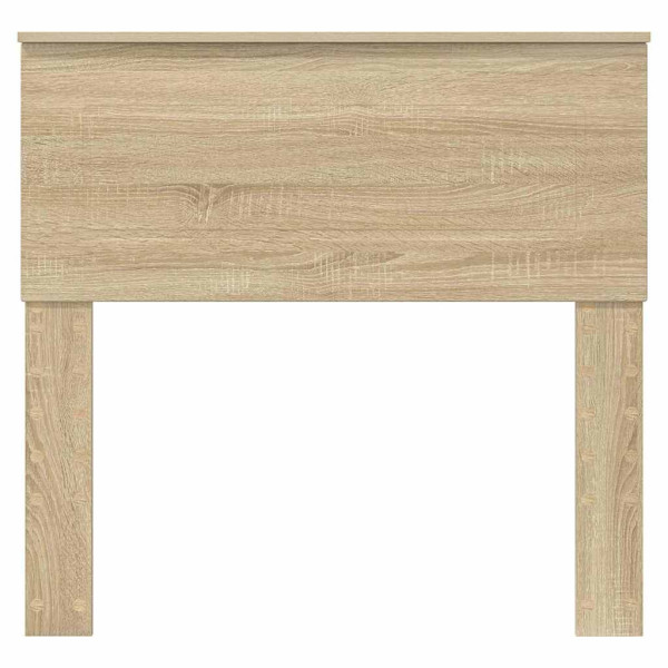 Cabecero con cabecera Roble Sonoma 90 cm Madera contrachapada M 4