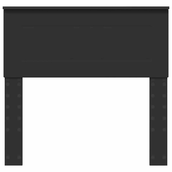 Cabecero con cabecera Roble Negro 80 cm Madera contrachapada M 4