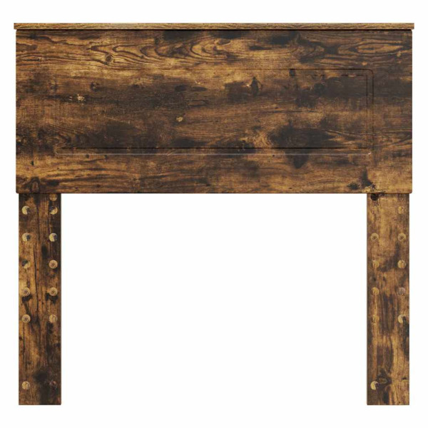 Cabecero con cabecera Roble ahumado 80 cm Madera contrachapada M 4