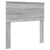 Cabecero con cabecera Gris Sonoma 75 cm Madera contrachapada 2