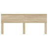 Cabecero con cabecera Roble Sonoma 200 cm Madera contrachapada 4