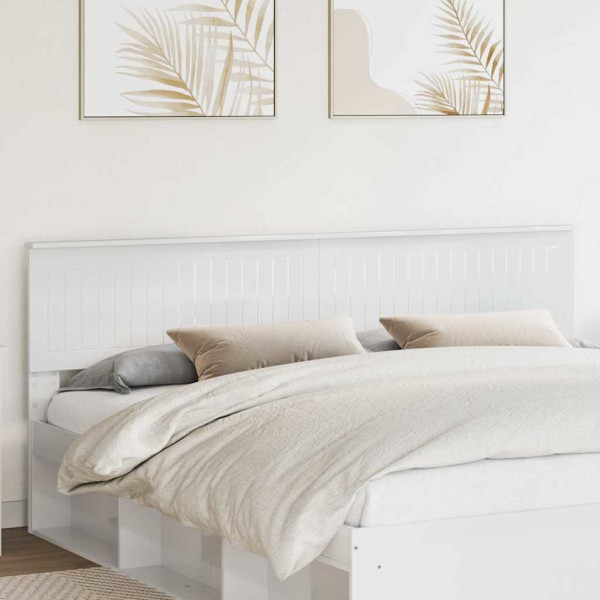 Cabecero con cabecera Brillante 200 cm Madera contrachapada D