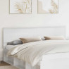 Cabecero con cabecera Brillante 200 cm Madera contrachapada 1