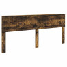 Cabecero con cabecera Roble ahumado 200 cm Madera contrachapada 2