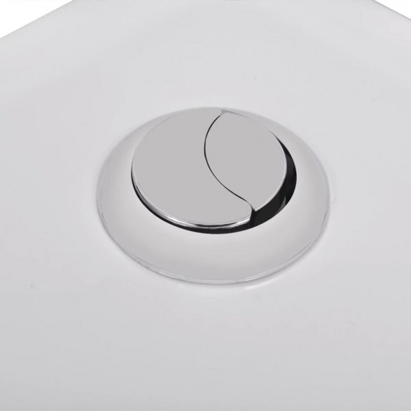 Inodoro WC de esquina cerámica blanco M 5