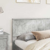 Cabecero con cabecera Gris Concreto 180 cm Madera contrachapada 3