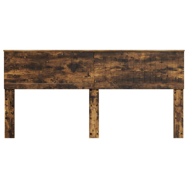 Cabecero con cabecera Roble ahumado 180 cm Madera contrachapada M 4