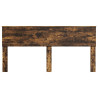Cabecero con cabecera Roble ahumado 180 cm Madera contrachapada 4