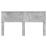 Cabecero con cabecera Gris Concreto 160 cm Madera contrachapada 4