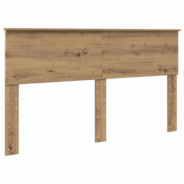 Cabecero Roble artesanal 160 cm Madera contrachapada M 2